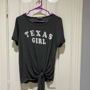 altard state texas girl t-shirt size small